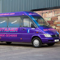 16 Seater VIP Entertainer Party Coach exterior 1