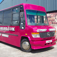 22 Seater VIP Party Bus exterior 1