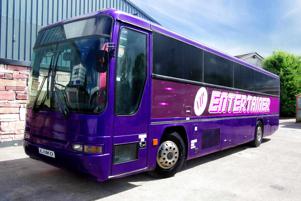 59 Seater VIP Entertainer - Ireland's Biggest Party Bus